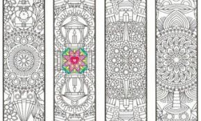 Coloriage Marque Page Génial Coloring Bookmarks Flower Mandalas Page 2 Coloring For