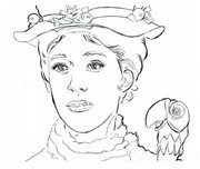 Coloriage Mary Poppins Nice Coloriages Mary Poppins Bonjour Les Enfants