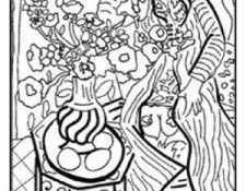 Coloriage Matisse Inspiration 1000 Images About Art Pic Handouts For Reference On