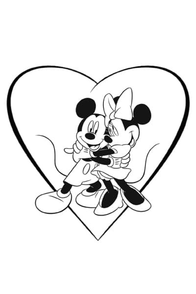 Coloriage Mickey Et Ses Amis Nouveau Coloriages Minnie