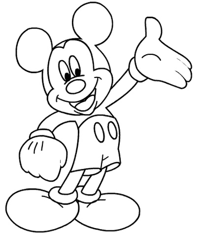 Coloriage Mickey Mouse Élégant 19 Dessins De Coloriage Mickey Mouse à Imprimer
