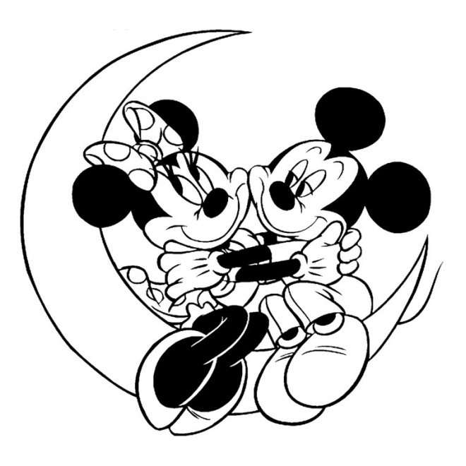 Coloriage Mickey Mouse Génial Coloriage Mickey Mouse Et Minnie Dessin Gratuit à Imprimer