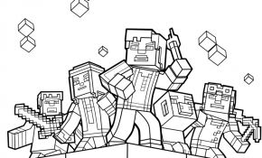 Coloriage Mincraft Nice Minecraft Coloring Page Explore The World Coloring Pages