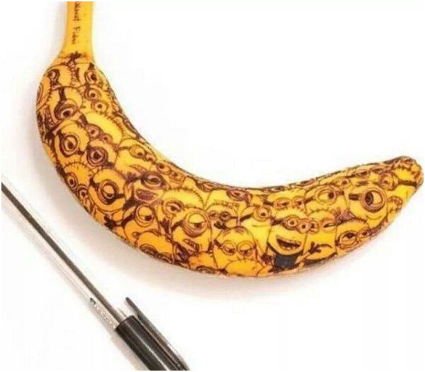 Coloriage Minion Banana Génial Insolite Banane Dessin Minion Stylo