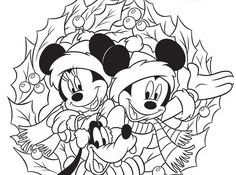 Coloriage Minnie Noel Luxe 133 Meilleures Images Du Tableau Coloriage Mickey