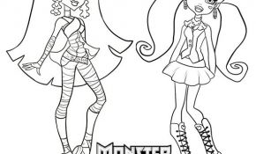 Coloriage Monster High À Imprimer Nice Coloriage A Imprimer Monster High Cleo De Nile Et