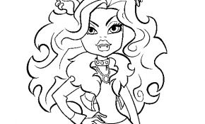 Coloriage Monster High Clawdeen Nice Coloriage De Monster High Clawdeen Wolf Pour Colorier
