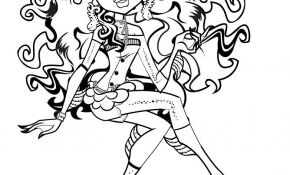 Coloriage Monster High Frais Inspiration Coloriage D Animaux Monster High