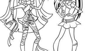 Coloriage Monster High Génial 302 Found