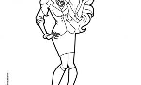 Coloriage Monster High Inspiration Coloriages Clawdia Wolf Fr Hellokids