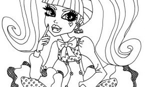 Coloriage Monster High Nice Coloriage Monster High à Imprimer