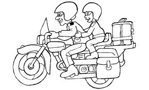 Coloriage Moto Police Nouveau Moto 17 Transport – Coloriages à Imprimer