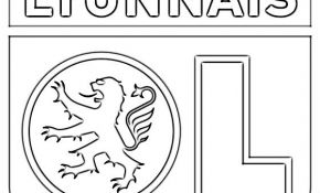 Coloriage Ol Nouveau Coloriage Du Logo De Olympique Lyonnais