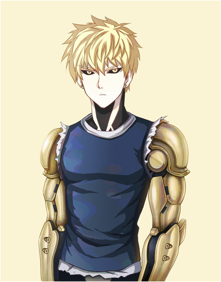 Coloriage One Punch Man Luxe Genos E Punch Man