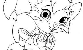 Coloriage Palace Pets Luxe Midnight Princess Coloring Page