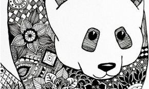 Coloriage Panda Mandala Nouveau A One Of A Kind Artwork Of A Panda In Mandala Pattern It