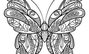 Coloriage Papillon Mandala Nouveau Dessins De Coloriage Papillon Pour Adulte