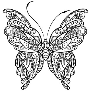 Coloriage Papillon Mandala Nouveau Dessins De Coloriage Papillon Pour Adulte