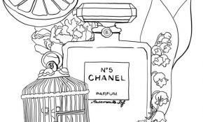 Coloriage Paris Nice Coloriage Chanel N°5