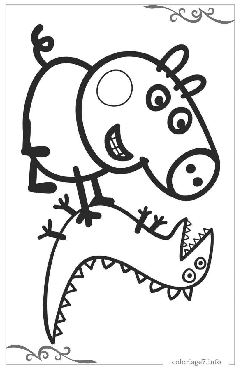 Coloriage Peppa Pig À Imprimer Inspiration Peppa Pig Coloriages à Imprimer Gratuits