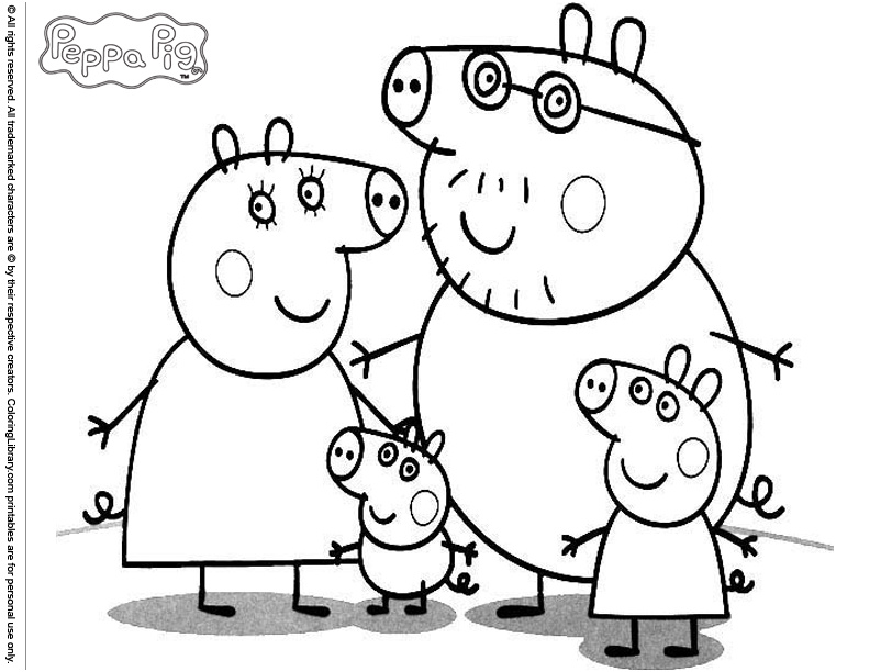 Coloriage Peppa Pig Unique Peppa Pig Coloring Pages Coloring Pages
