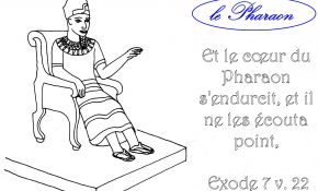 Coloriage Pharaon Luxe Liste De Versets Bibliques à Colorier Découper Ou Imprimer