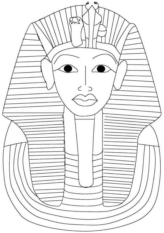 Coloriage Pharaon Meilleur De Colorier Les Dessins De Egypte
