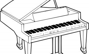 Coloriage Piano Nouveau Coloriage Piano à Imprimer