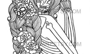 Coloriage Pin Up Génial Digital Download Print Your Own Coloring Book Outline Page
