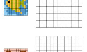 Coloriage Pixel À Imprimer Gratuit Génial Pixel Art Facile Tidou