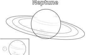 Coloriage Planète Génial Coloriage La Planète Neptune