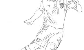 Coloriage Pogba Nice Coloriages Andrea Pirlo Fr Hellokids