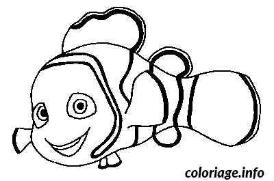 Coloriage Poisson A Imprimer Gratuit Luxe Coloriage Poisson Nemo Jecolorie