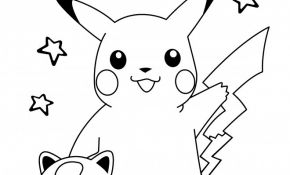 Coloriage Pokemon Kawaii Inspiration Coloriage Pikachu Kawaii Dessin Gratuit à Imprimer