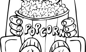 Coloriage Pop Élégant Coloriage Popcorn Au Cinéma à Imprimer Sur Coloriages Fo