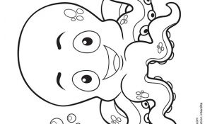 Coloriage Poulpe Luxe Coloriage Pieuvre Maternelle