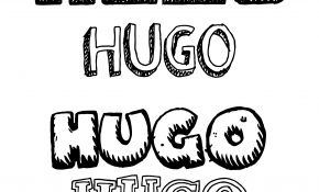 Coloriage Prenom Génial Coloriage Du Prénom Hugo à Imprimer Ou Télécharger