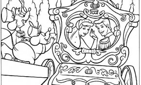 Coloriage Princesse Disney Cendrillon Meilleur De Coloriages Les Princesses Disney Cendrillon Dans Le