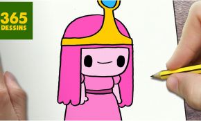 Coloriage Princesse Facile Génial Ment Dessiner Princesse Chewing Gum Kawaii Étape Par