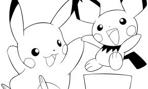 Coloriage Raichu Luxe Pokemon Coloring Pages