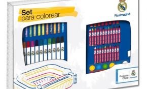 Coloriage Real Madrid Génial Mallette De Coloriage Real Madrid 86 Pieces Crayons De