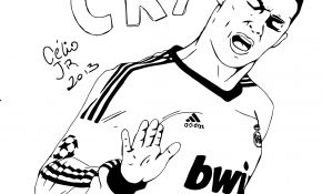 Coloriage Real Madrid Luxe Coloriage Ronaldo à Imprimer Sur Coloriages Fo