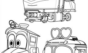 Coloriage Robot Train Nice Coloriage Selly Duck Et Alf Trains