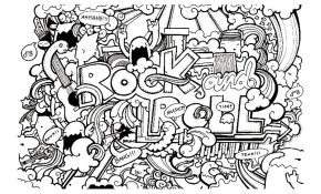 Coloriage Rock Luxe Doodle Art Doodling 8 Doodle Art Doodling Adult