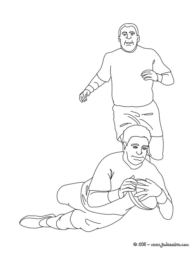 10 original Coloriage Rugby Images  COLORIAGE