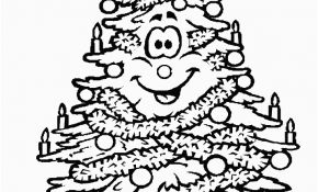 Coloriage Sapin Frais Christmas Tree Coloring Pages