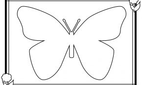 Coloriage Simple Frais Dessin Simple Papillon