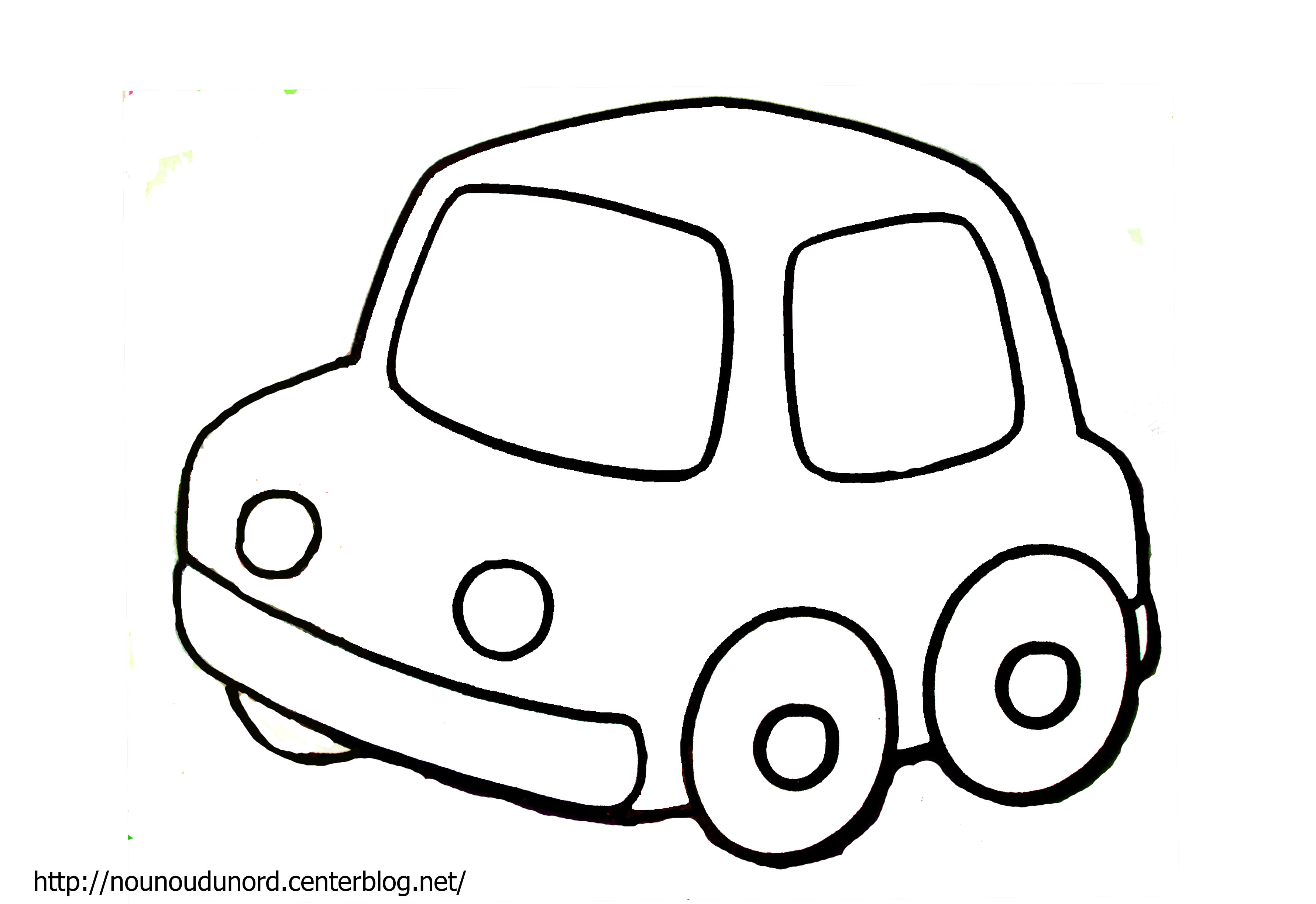 Coloriage Simple Luxe Dessin Simple Voiture