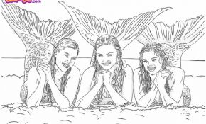 Coloriage Sirène Nice Free Coloring Pages Of H2o Mako Island