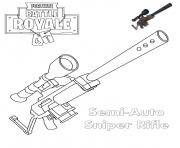 Coloriage Sniper Meilleur De Coloriage Hunting Rifle Fortnite Dessin